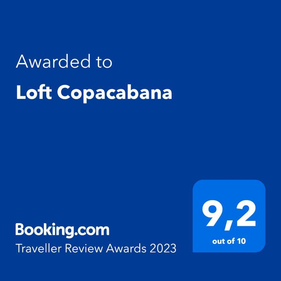 Loft Copacabana Rio de Janeiro Eksteriør bilde